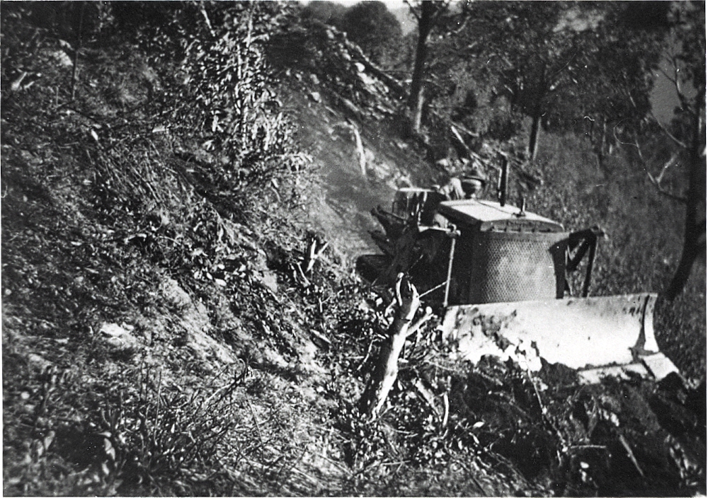 Christensen's Sawmill, Caterpillar D7 Tractor High Country History Hub