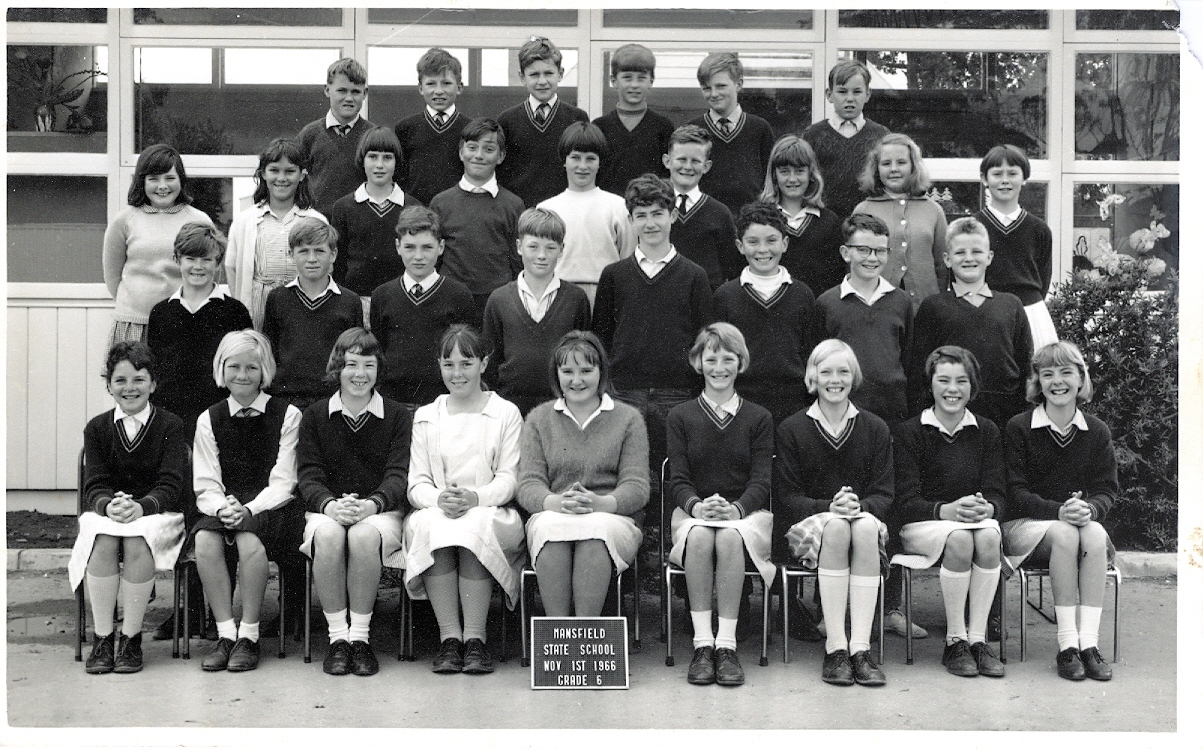 Mansfield State School, Grade 6, 1 Nov 1966 High Country History Hub