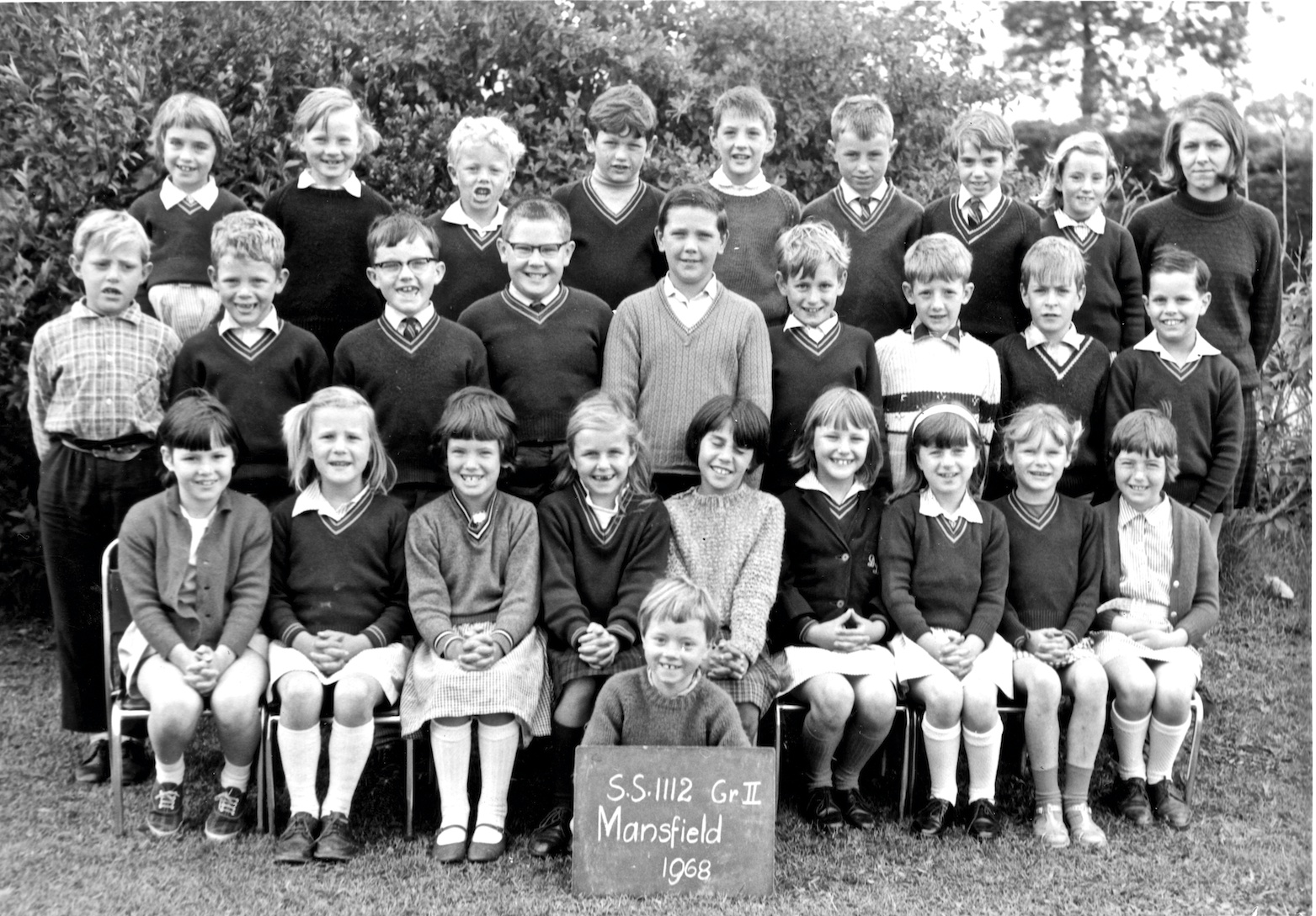 Mansfield State School, Grade 2, 1968 High Country History Hub