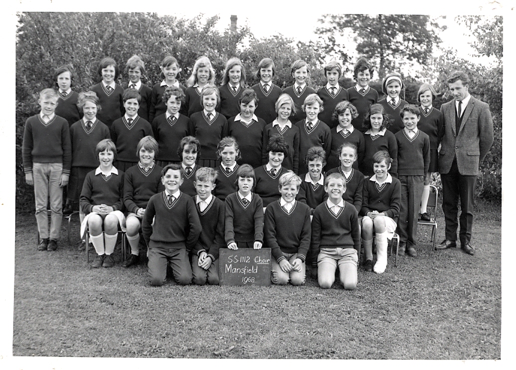 Mansfield State School 1112 1968 Choir High Country History Hub