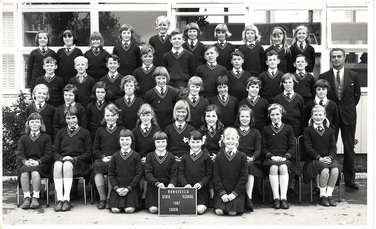 Mansfield State School 1112 1967 Choir High Country History Hub
