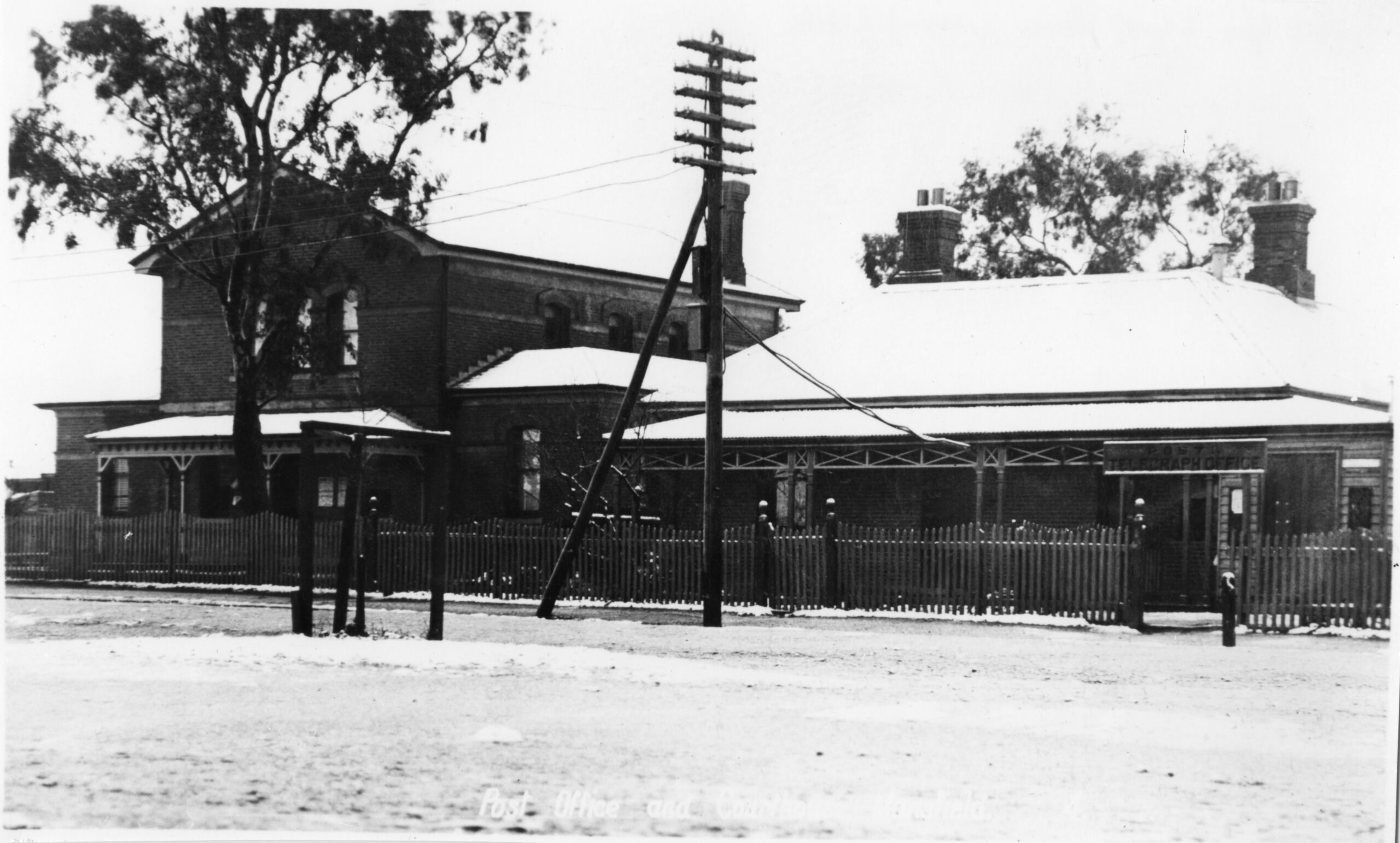 Mansfield Court House Mansfield Post Telegraph Office. High Country