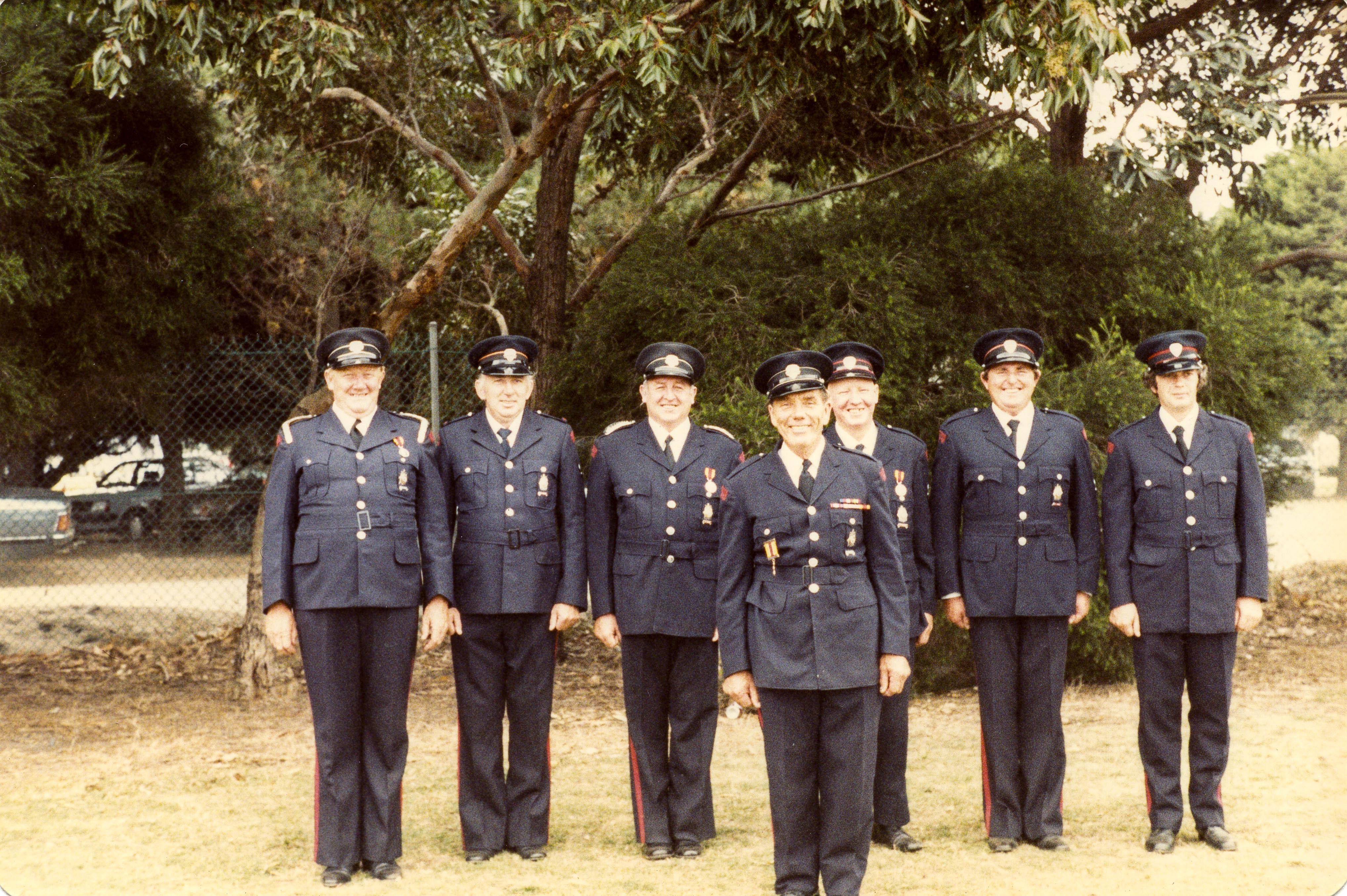 Mansfield Fire Brigade at the Portarlington Fire Brigade Demo